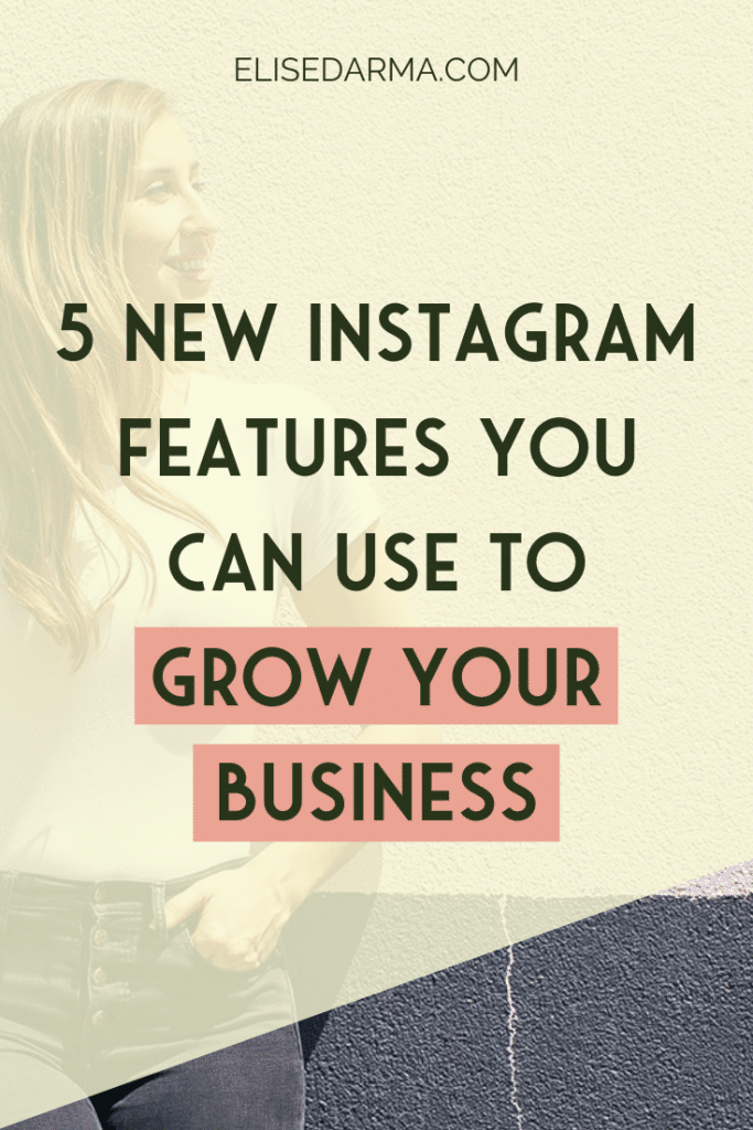 instagram business features