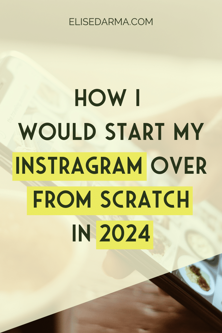 instagram from scratch